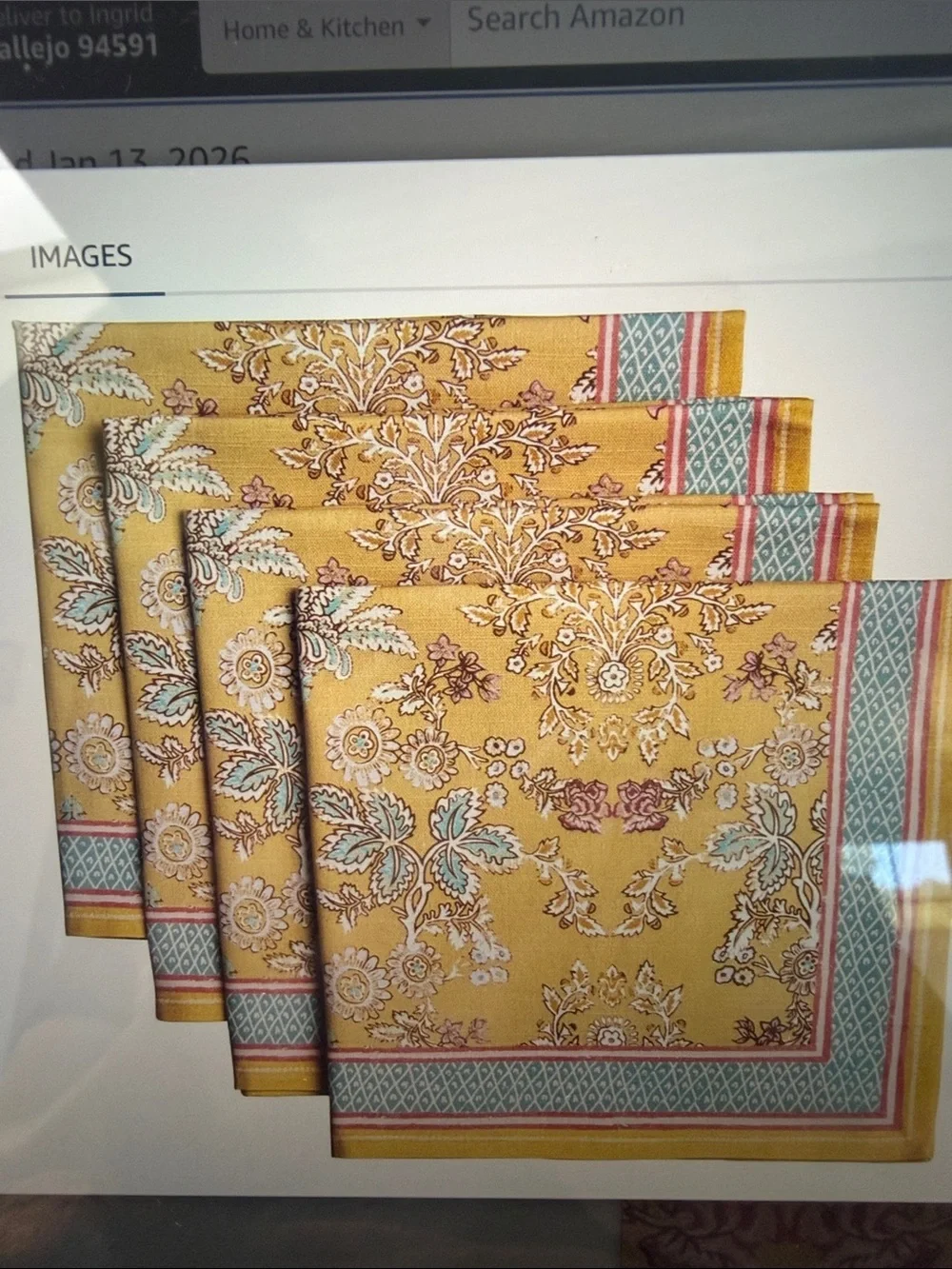 Brand new package of Cloth napkins